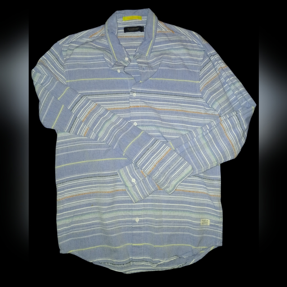 SCOTCH & SODA mens dress shirt M